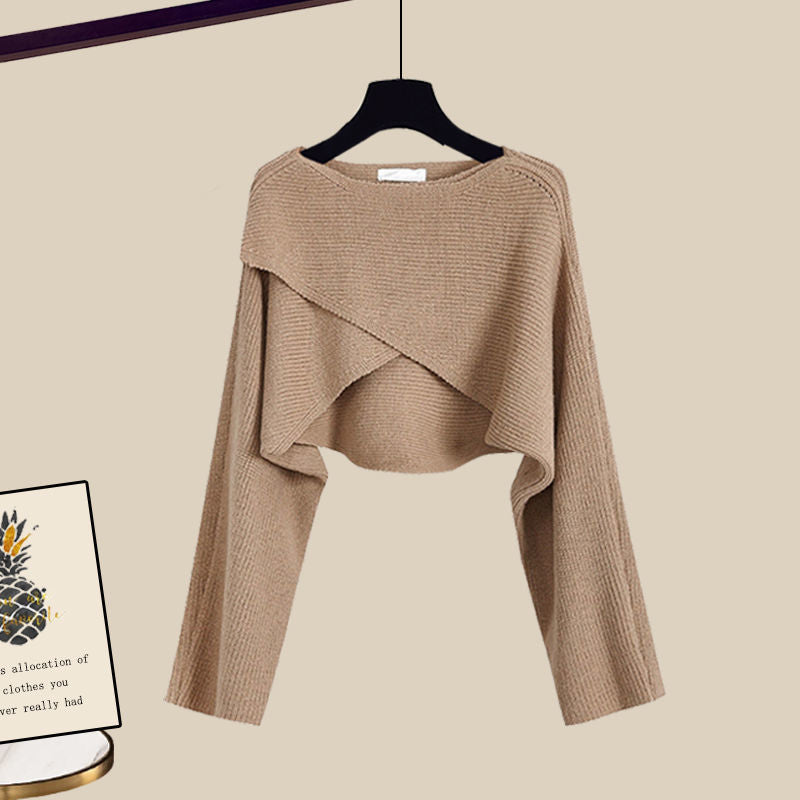 Kendall | Stylish knitted dress set 3pcs Sweater